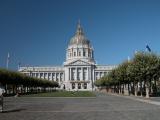 San Francisco City hall, builded in 1915, French Renaisance Copper Dome Architecture