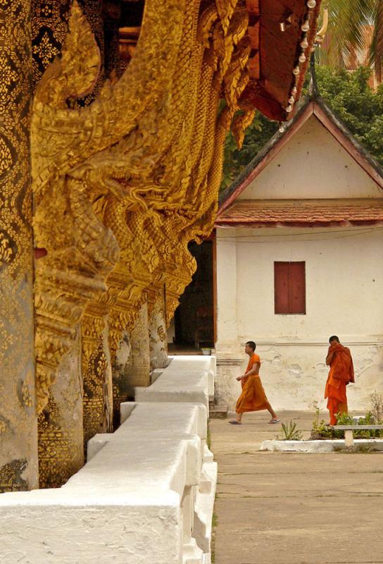Golden Nagas, Luang Prabang, Laos, 2005