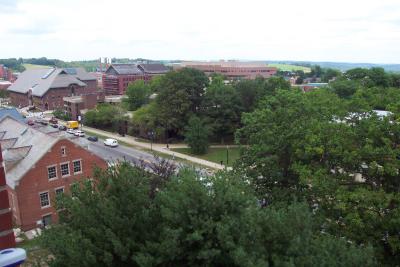 center of campus