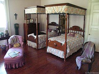 old furniture in the bedrooms