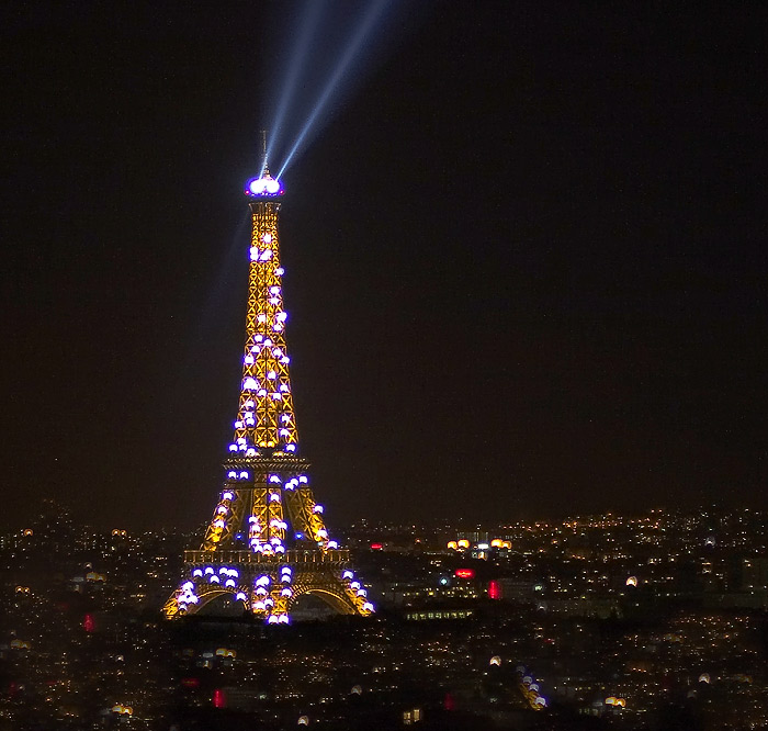 Tour Eiffel from Arc de Triomphe