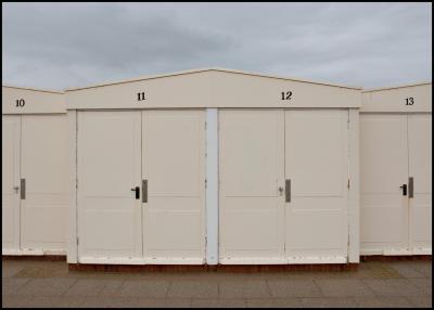 Beach Huts in Winter, Exmouth