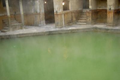 The sacred spring in the temple