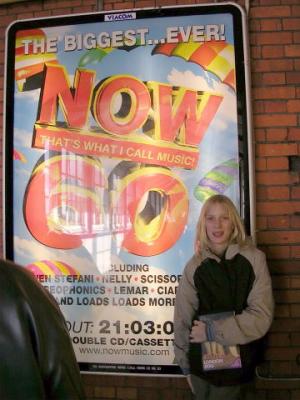 Julie wanted a picture of this poster