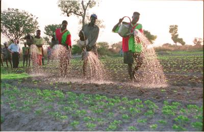 Irrigation by hand