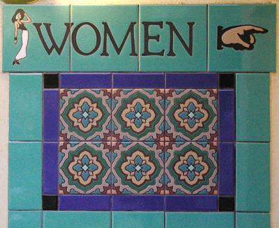 Women tile