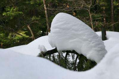 Snow mound