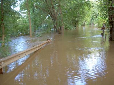 Scudder Falls Park '04 flood