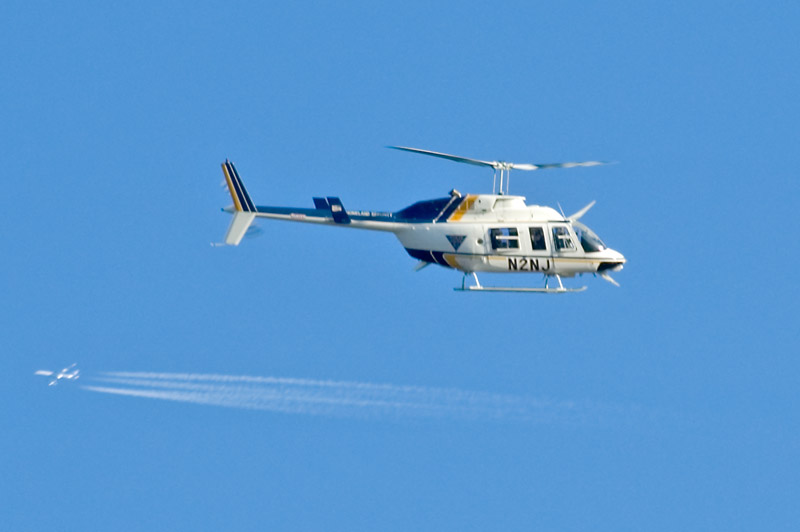 NJ State Police (and 747 vapor trails) 4 April (PM)
