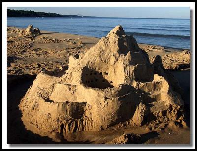 Sand castle, South Haven Beach