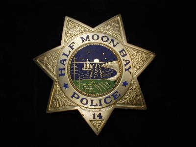 Half Moon Bay Police badge
