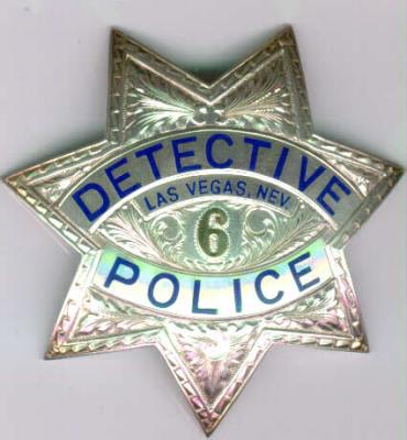 sterling las vegas detective badge