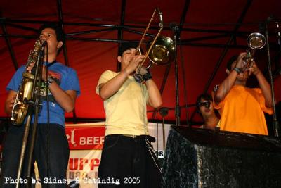 The wind section
