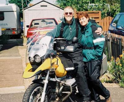 Great Britain and Europe by motorcycle.  June 2003.