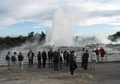 Geyser watching