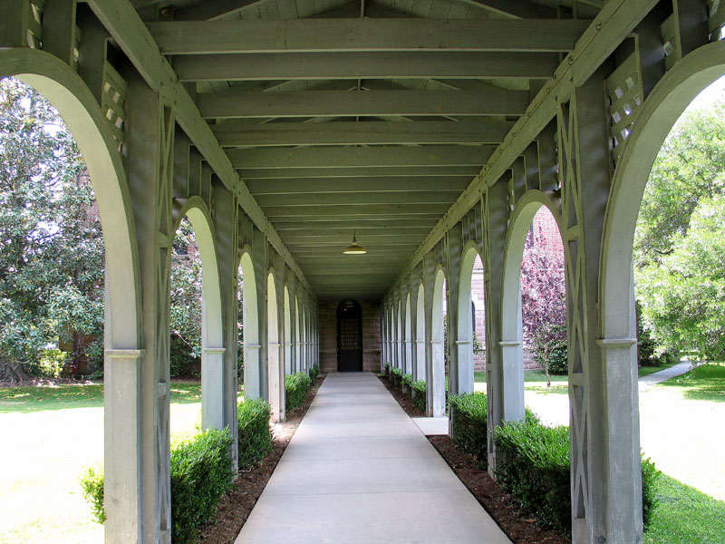 Going to the chapel-the Cloister Walk