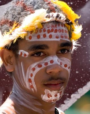 Aboriginal young man