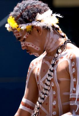 Aboriginal boy profile
