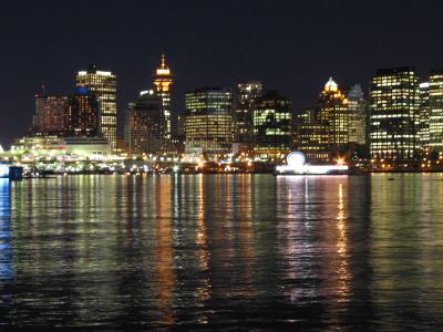View of Downtown Skyline from Stanley Park