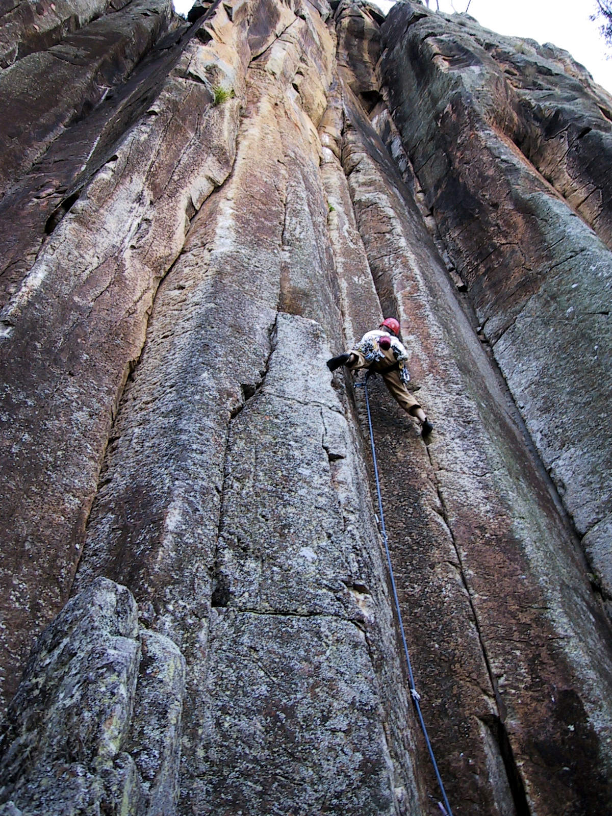 Bridging near the Low Crux.JPG