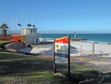 Flags at half mast