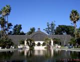 Balboa Park Botanical Building and Pool