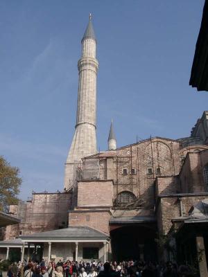Rear View of Hagia Sophia