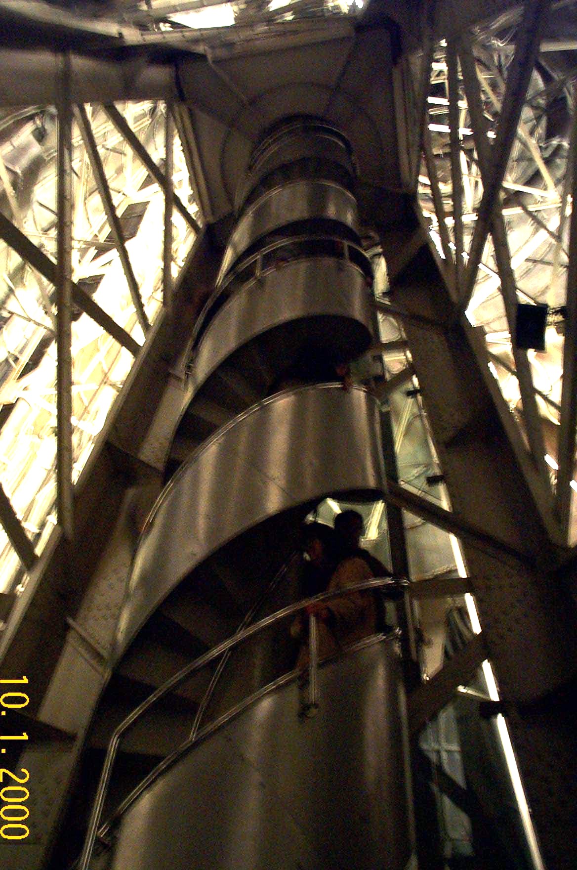 Inside Statue of Liberty (Stairway)