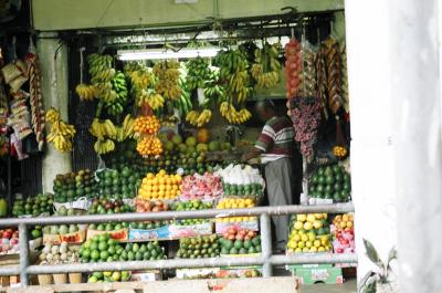 Fruit stall, Kandy