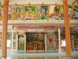 Inside a renovated temple