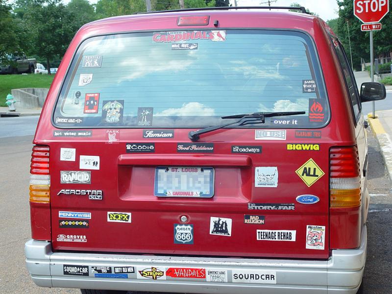 ZoomBoy Signs on Red