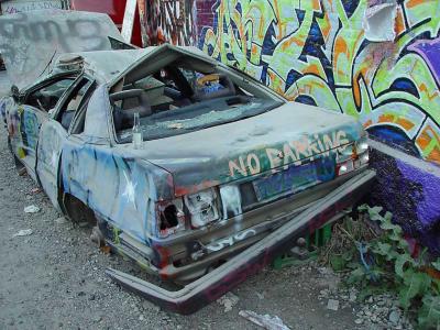 I told you so.... no parking.by Willem