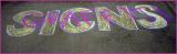 Graffiti On Signs by Deb