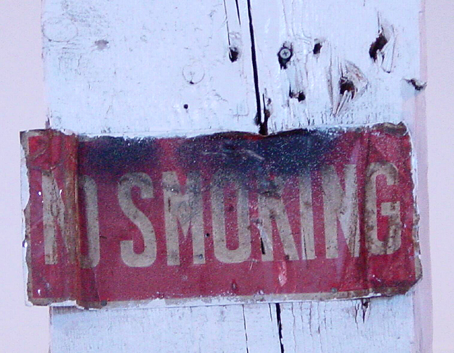 No Smoking - by Arvin Chaikin
