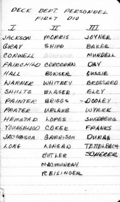 Deck First Division 1967