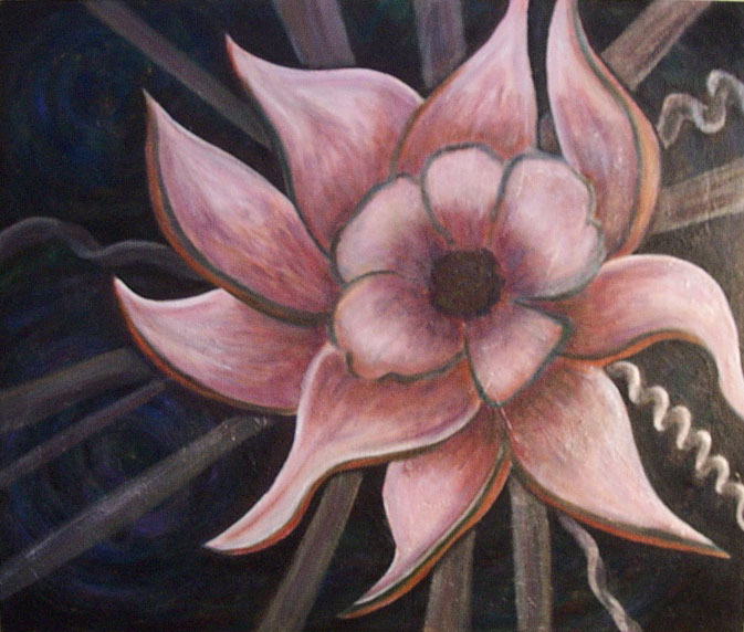 Flower, 22x26  SOLD
