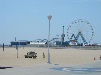 Empty Beach - Ocean City MD