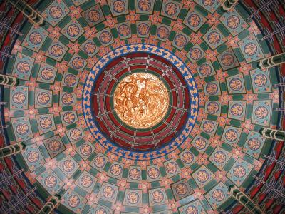 Ceiling of Temple of Heaven, China Pavilion, Epcot
