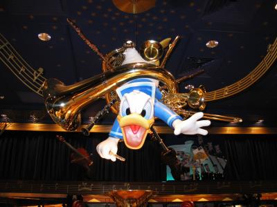 Angry Donald, Mickey's Philharmonic shop, Magic Kingdom