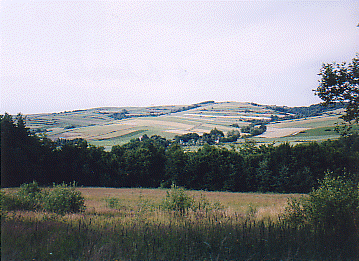 A final view from atop cemetery hill