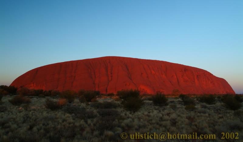 Ayers Rock (Uluru) Sunrise