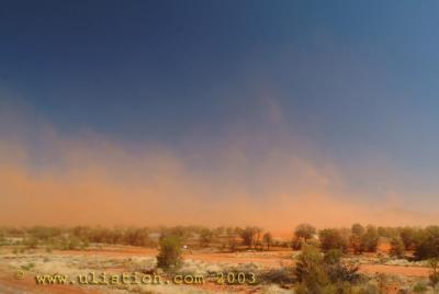 Red Sand storm