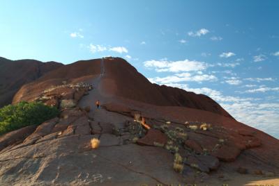 The Uluru ( Ayers Rock ) Climb