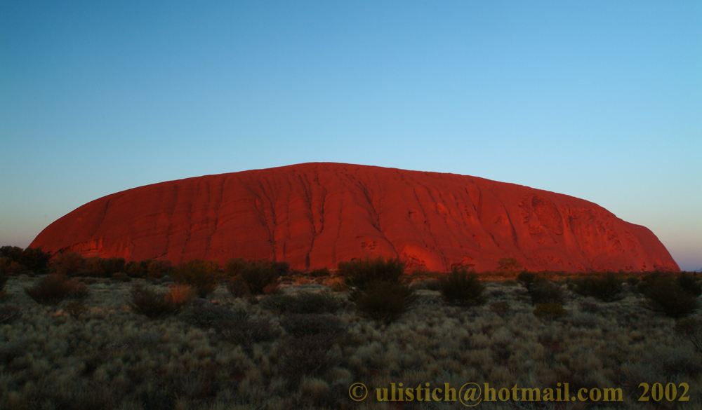 Ayers Rock (Uluru) Sunrise