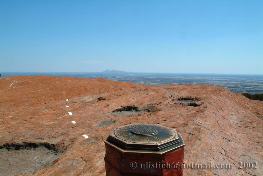 The Top of Ayers Rock