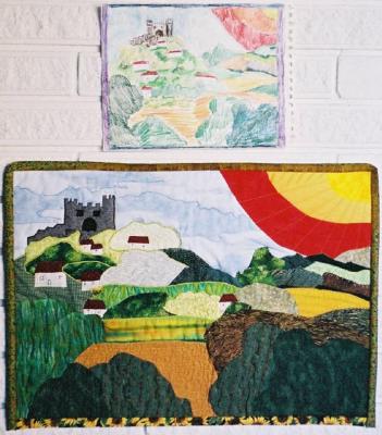Laura's quilt and design