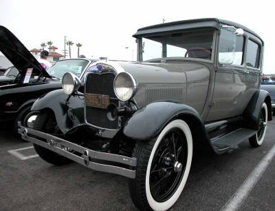 1928 Ford  - donut derelicts Sat. morn. meet, Huntington Beach, CA