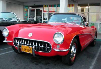 1956 Corvette - donut derelicts Sat. morn. meet, Huntington Beach, CA