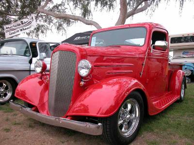 1936 Chevrolet Pickup  - 2002 Labor Day Cruise, OC Fairgrounds Costa Mesa, CA