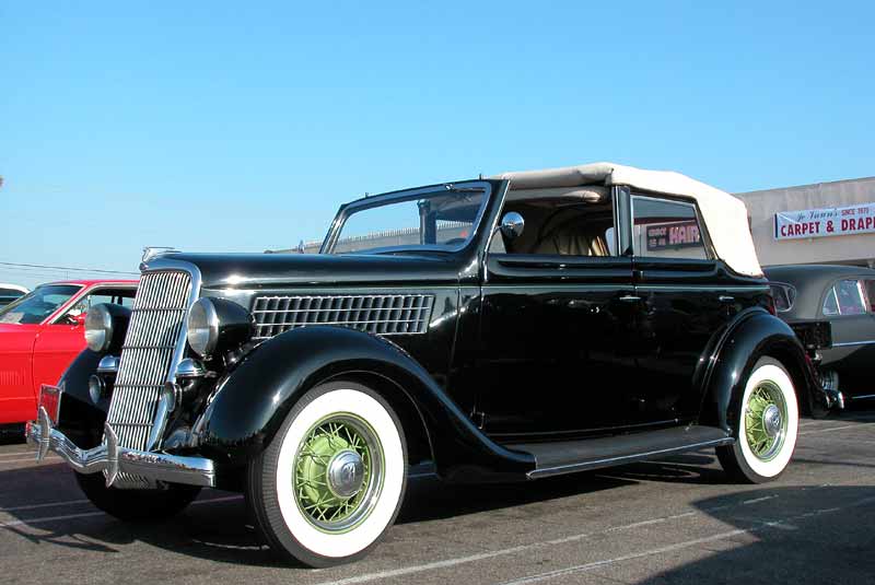 1935 Ford  - donut derelicts Sat. morn. meet, Huntington Beach, CA